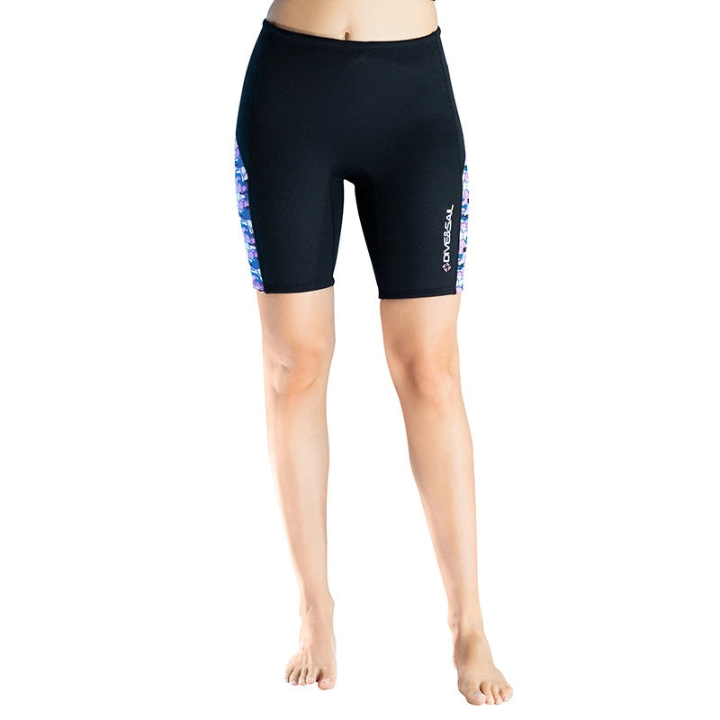 DIVE&SAIL2MM Diving Suit Split Body Warm Diving Suit Vest Female Surfing Swimming Jellyfish Cold Diving Pants