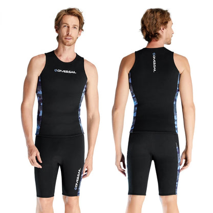 DIVE&SAIL2MM Diving Suit Split Body Warm Diving Suit Vest Female Surfing Swimming Jellyfish Cold Diving Pants