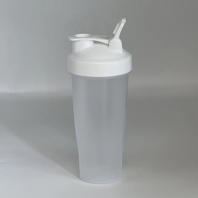 600Ml Protein Shaker Bottle Protein Powder Shake Cup for Gym Ffitness Shaker Scale Portable Water Bottle Slushy Cup