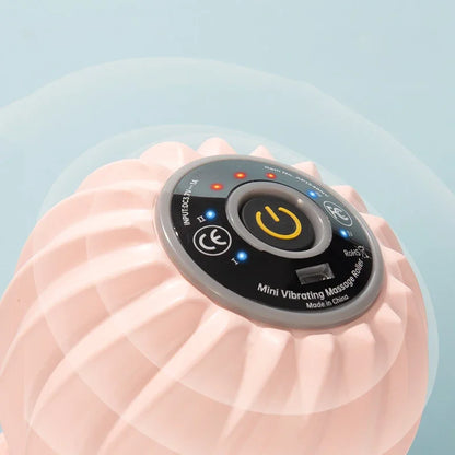 Electric Peanut Ball Foam Shaft Muscle Relaxer Leg Massage Stick Roller Exercise Fitness Equipment Vibration Yoga Column