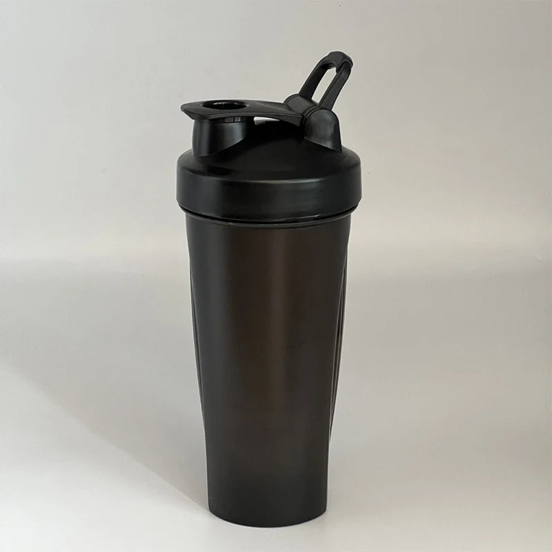 600Ml Protein Shaker Bottle Protein Powder Shake Cup for Gym Ffitness Shaker Scale Portable Water Bottle Slushy Cup