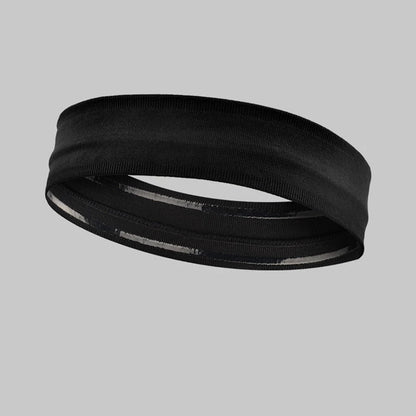 Men Sport Elastic Headbands Thick Non-Slip Sweatband Sports Gym Headband Women Men Breathable Basketball Fitness Yoga Hair Band