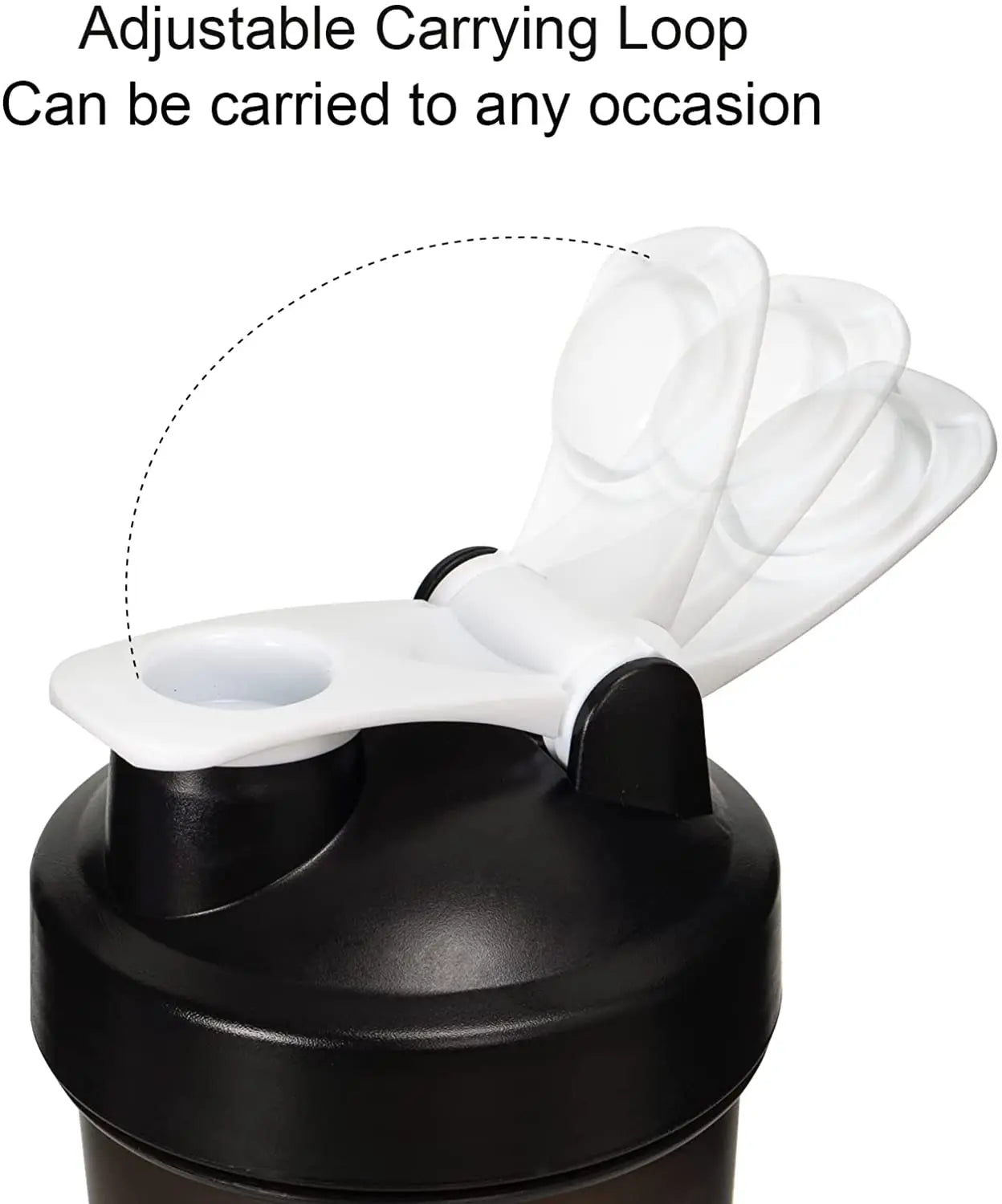 700Ml Bottle Protein Powder Shake Cup Large Capacity Water Bottle Plastic Mixing Cup Body-Building Exercise Bottles Thermal New