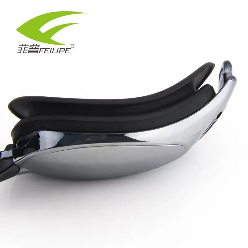 Professional Anti-Fog Swimming Goggles for Adults, Silicone Adjustable UV Protection Waterproof Glasses - Pool & Diving Eyewear