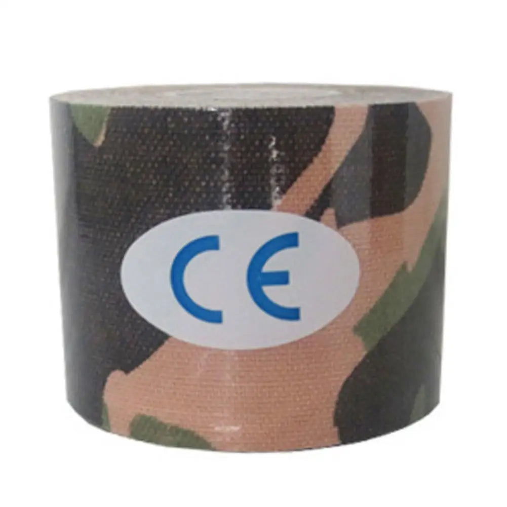 1 Roll Sport Bandage Breathable Lightweight Cotton Intramuscular Kinesiology Bandage Patch Tape for Fitness Muscle Exercise