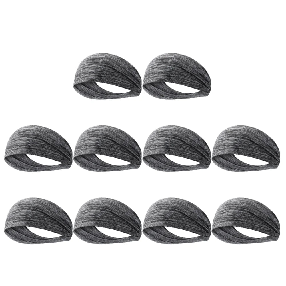 1PC Sports Headband Running Fitness Sweatband Quick-Dry Elastic Absorbent Men Women Cycling Jog Tennis Yoga Gym Hair Bandage