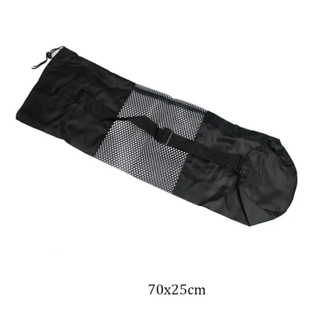 Stretching Abdominal Muscles Yoga Mat Bag Mesh Adjustable Strap Yoga Mat Pack Sport Tool Organizer Yoga Sports Bag
