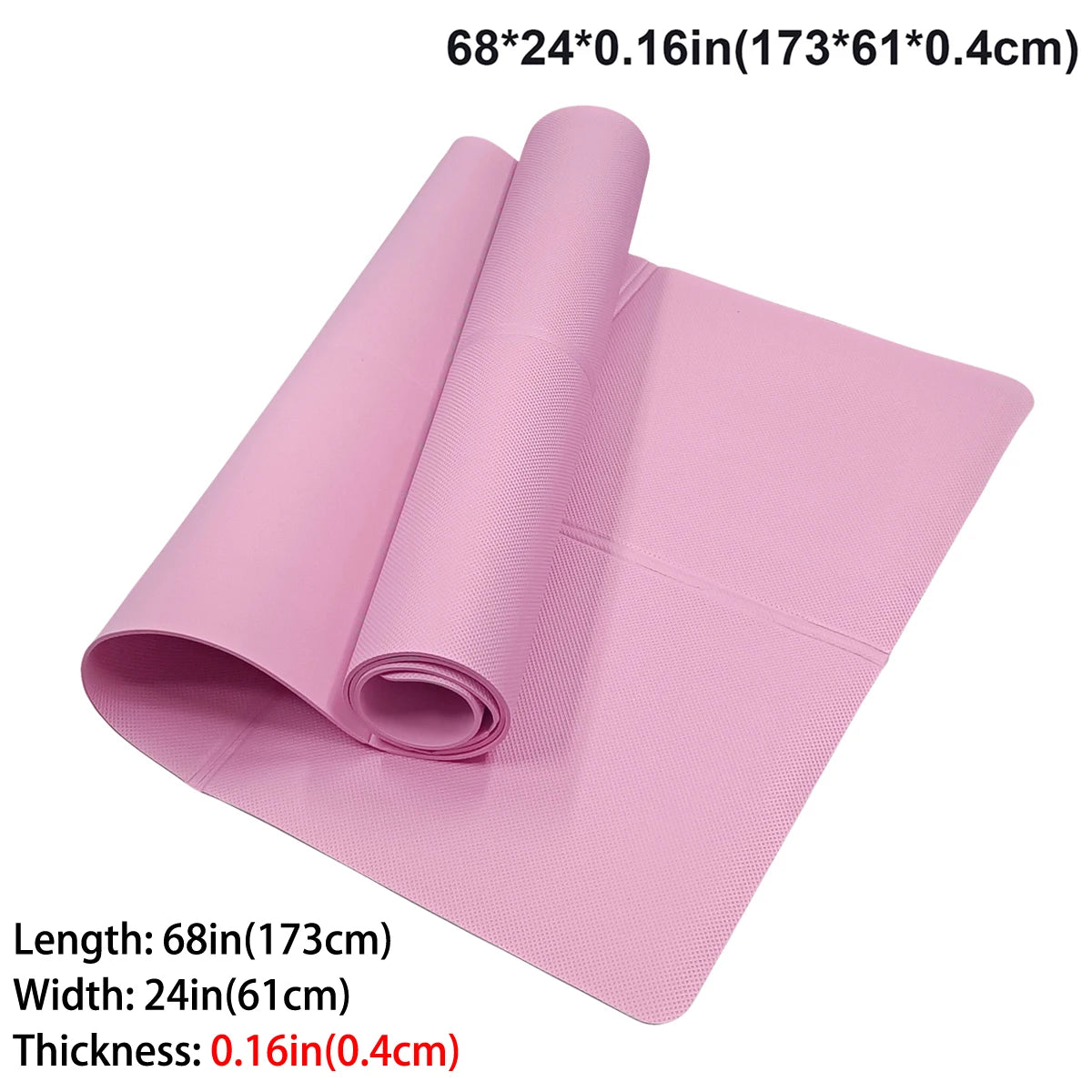 4MM Thick EVA Yoga Mats Anti-Slip Sport Fitness Mat Blanket for Exercise Yoga Pilate Gymnastics Mat Fitness Equipment Floor Work