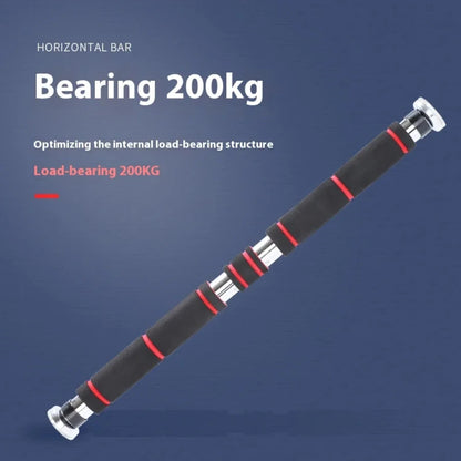 Indoor Fitness Equipment Door Pull-Up Bar Home Exercise Bar with Anti-Rotation Lock for Fitness Enthusiasts