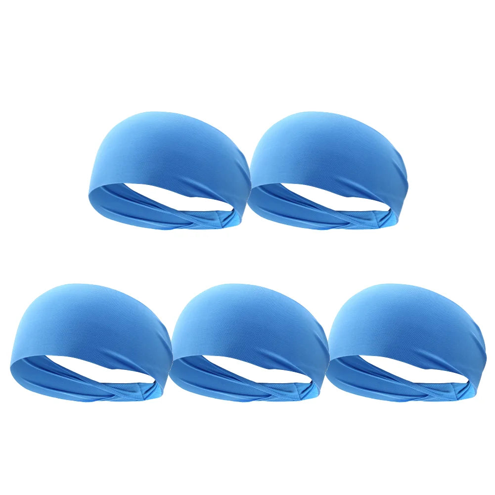 1PC Sports Headband Running Fitness Sweatband Quick-Dry Elastic Absorbent Men Women Cycling Jog Tennis Yoga Gym Hair Bandage