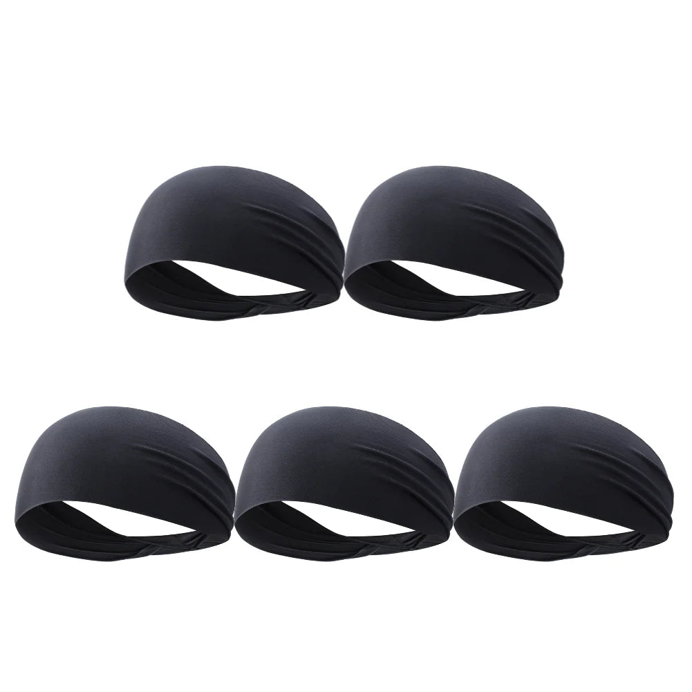 1PC Sports Headband Running Fitness Sweatband Quick-Dry Elastic Absorbent Men Women Cycling Jog Tennis Yoga Gym Hair Bandage