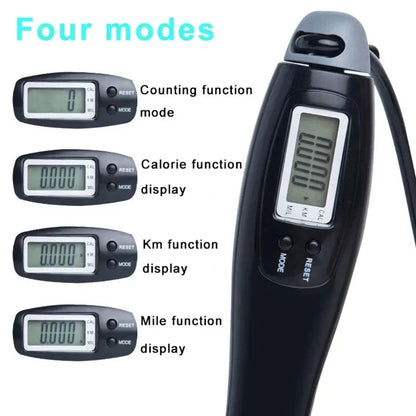A Set of Multi-Functional Digital Counting Skipping Rope Smart Wireless Ball Dual-Purpose Indoor Cordless Skipping Rope Cordless