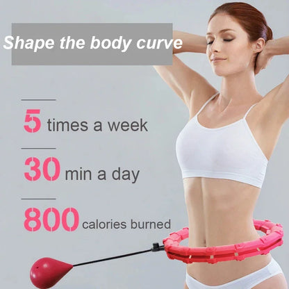 Adjustable Smart Hoop Abdomen Slim Waist Sports Removable Hola Hoop Fitness Hola Hoop