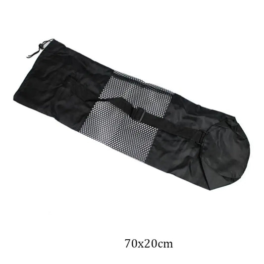 Stretching Abdominal Muscles Yoga Mat Bag Mesh Adjustable Strap Yoga Mat Pack Sport Tool Organizer Yoga Sports Bag