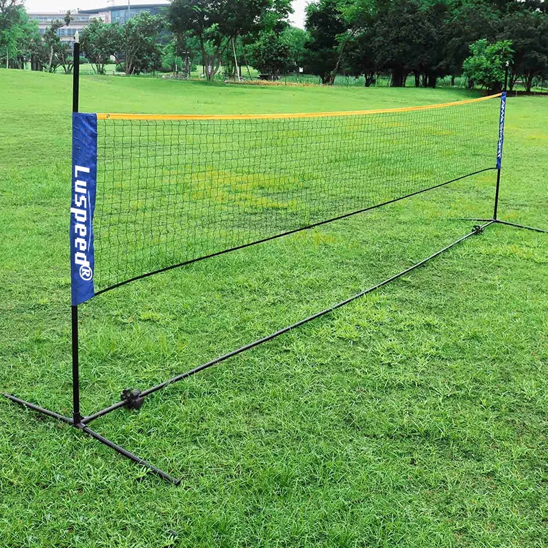 Professional Badminton Net Portable Folding Standard Indoor Outdoor Sports Volleyball Tennis Training Square Nets Mesh 4 Sizes