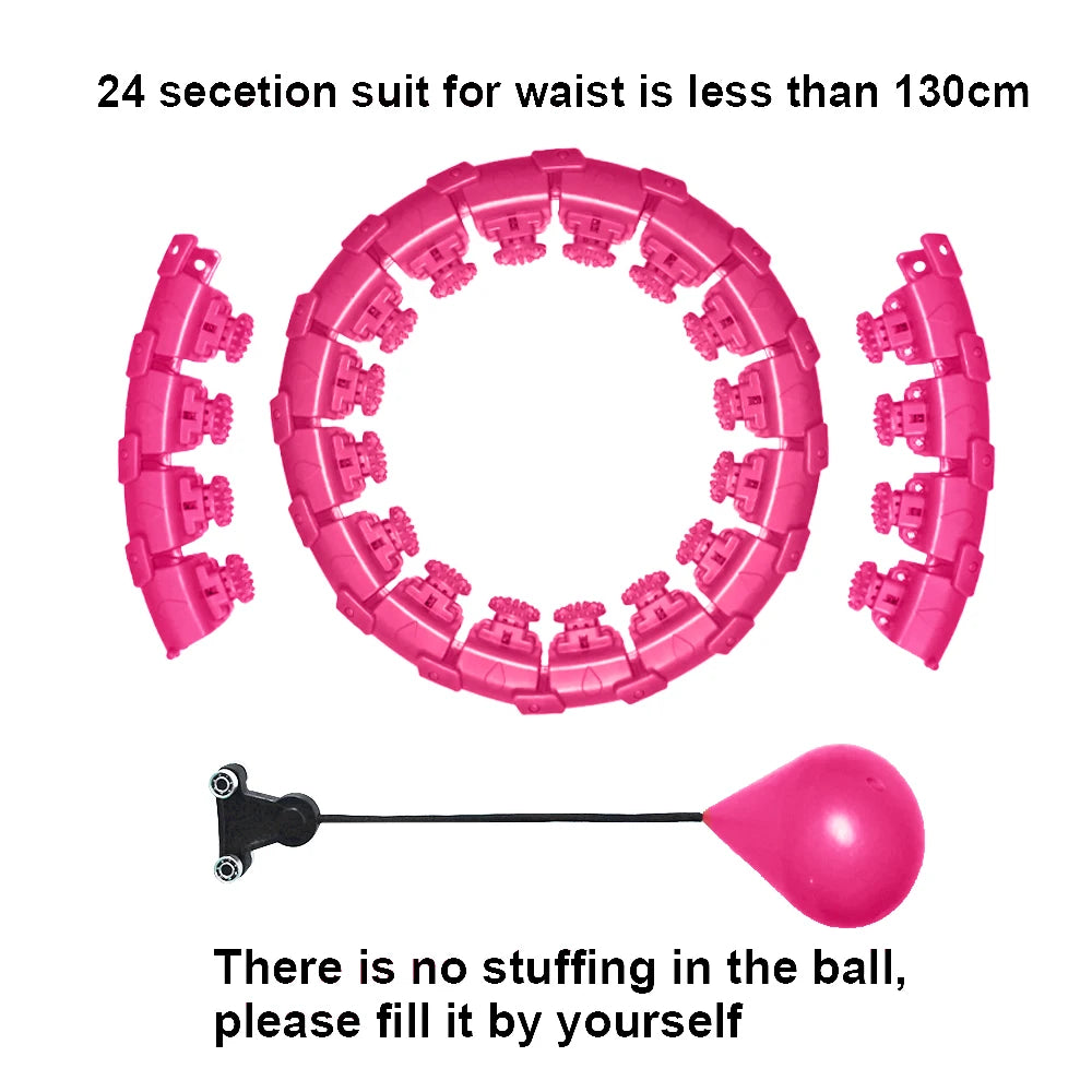 Adjustable Smart Hoop Abdomen Slim Waist Sports Removable Hola Hoop Fitness Hola Hoop