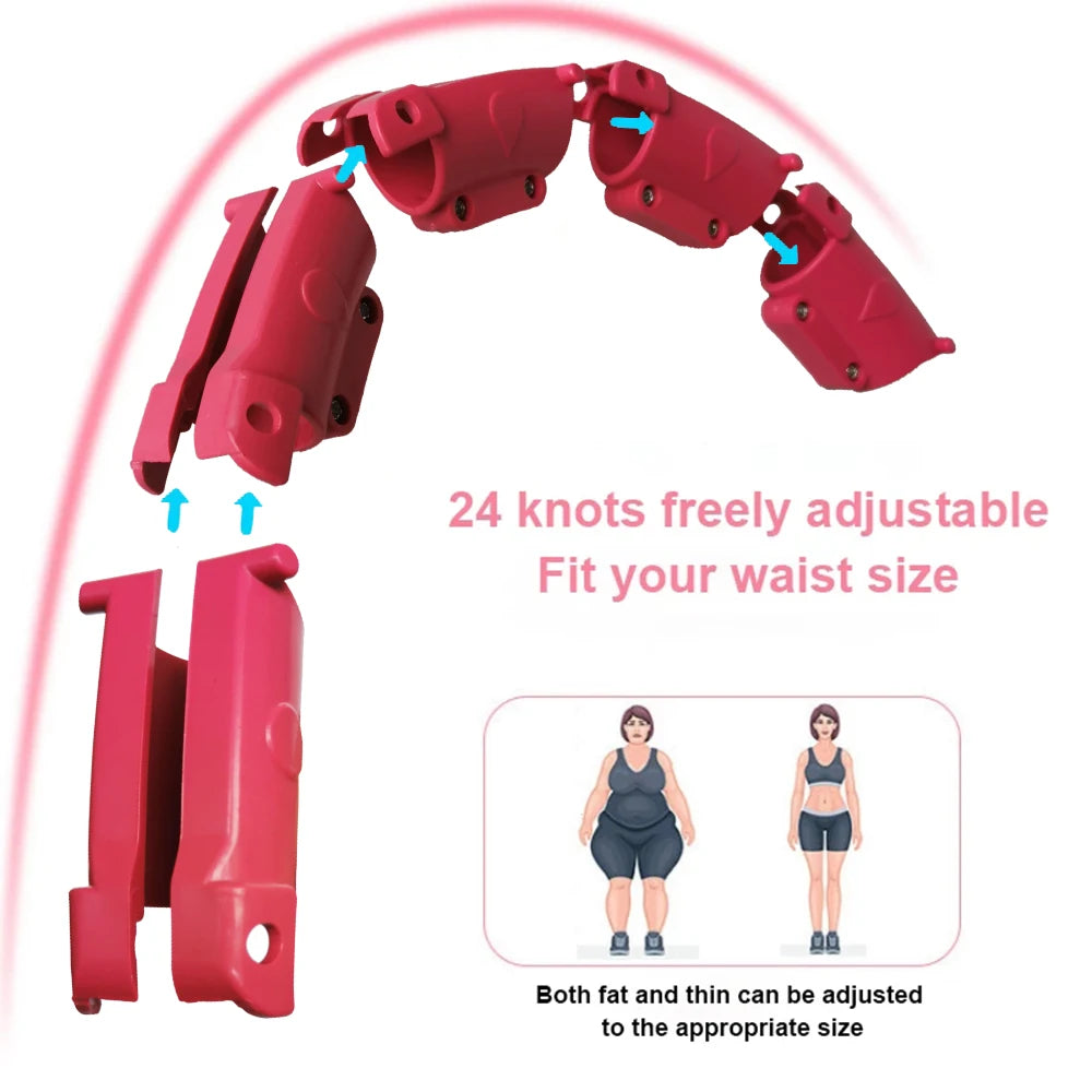 Adjustable Smart Hoop Abdomen Slim Waist Sports Removable Hola Hoop Fitness Hola Hoop