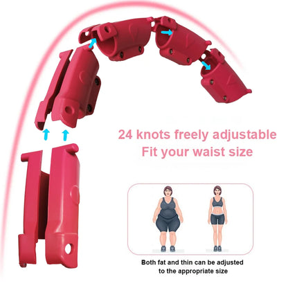 Adjustable Smart Hoop Abdomen Slim Waist Sports Removable Hola Hoop Fitness Hola Hoop