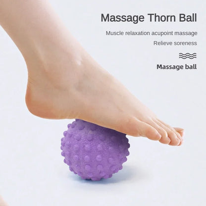 Durable TPE Spiky Massage Ball Trigger Point Sport Fitness Hand Foot Pain Relief Plantar Fasciitis Reliever Hedgehog 4.5Cm Balls
