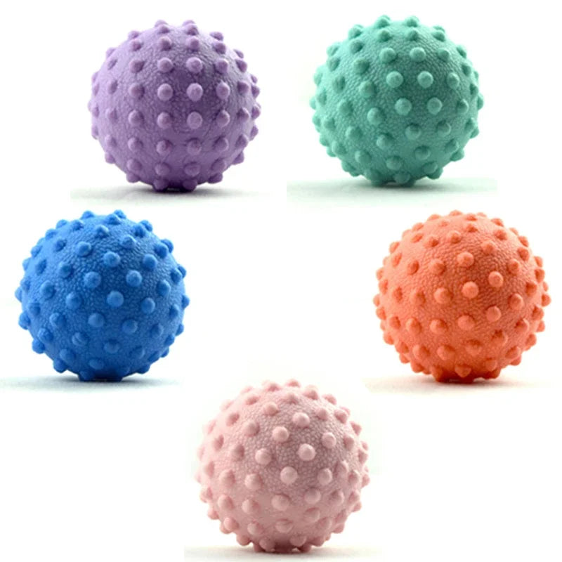 Durable TPE Spiky Massage Ball Trigger Point Sport Fitness Hand Foot Pain Relief Plantar Fasciitis Reliever Hedgehog 4.5Cm Balls