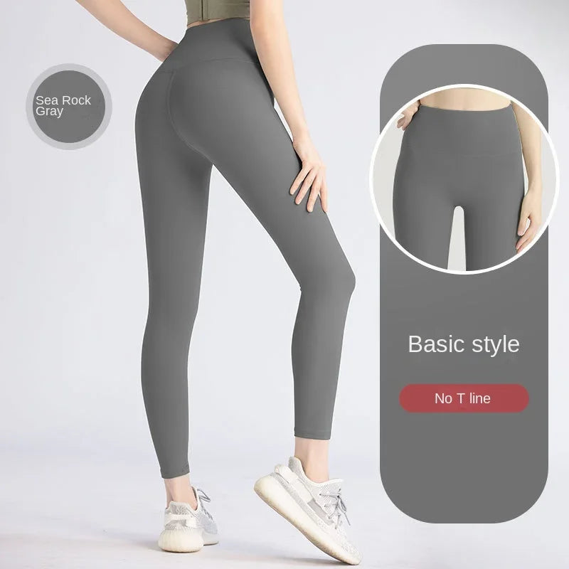 S-3XL Hot Sale Fitness Enggings Female Full Length Leggings Running Pants Comfortable and Formfitting Yoga Pants Look Slimmer