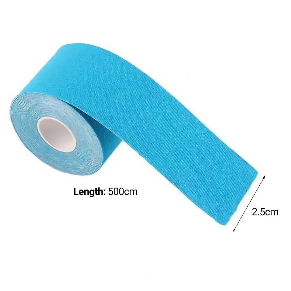 1 Roll Sport Bandage Breathable Lightweight Cotton Intramuscular Kinesiology Bandage Patch Tape for Fitness Muscle Exercise
