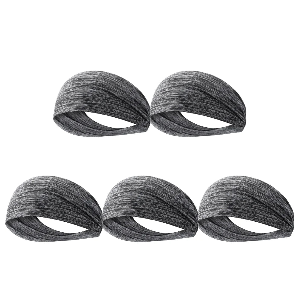 1PC Sports Headband Running Fitness Sweatband Quick-Dry Elastic Absorbent Men Women Cycling Jog Tennis Yoga Gym Hair Bandage