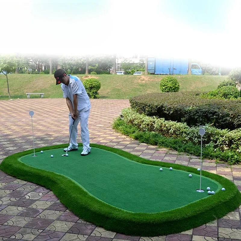 GL007 Golf High-Quality Training Aids Custom Outdoor Green Trainer Mat