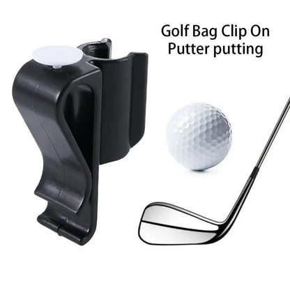 High Quality Golf Club New Golf Bag Clip Putter Clamp Holder Ball Marker Putting Organizer