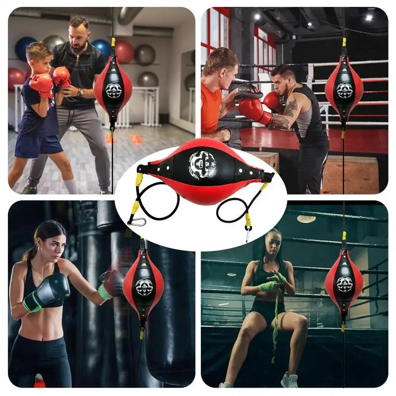 Speed Bag Heavy Duty Boxing Training Ball Stress Relief Boxing Bag for Teens Adults Speed Training Bag Boxing Fitness Equipment