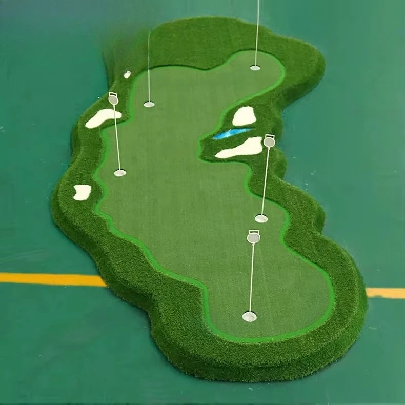 GL007 Golf High-Quality Training Aids Custom Outdoor Green Trainer Mat