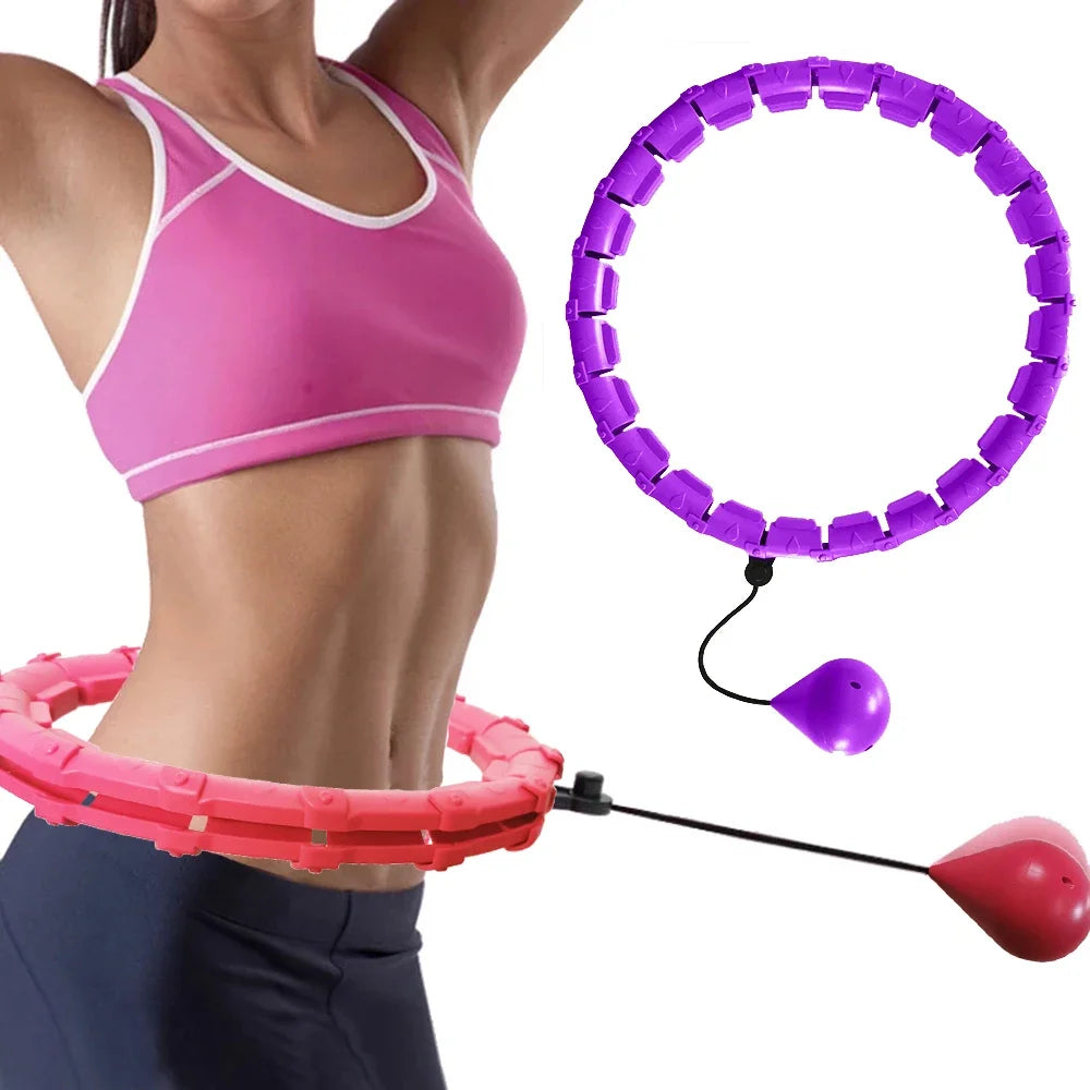 Adjustable Smart Hoop Abdomen Slim Waist Sports Removable Hola Hoop Fitness Hola Hoop