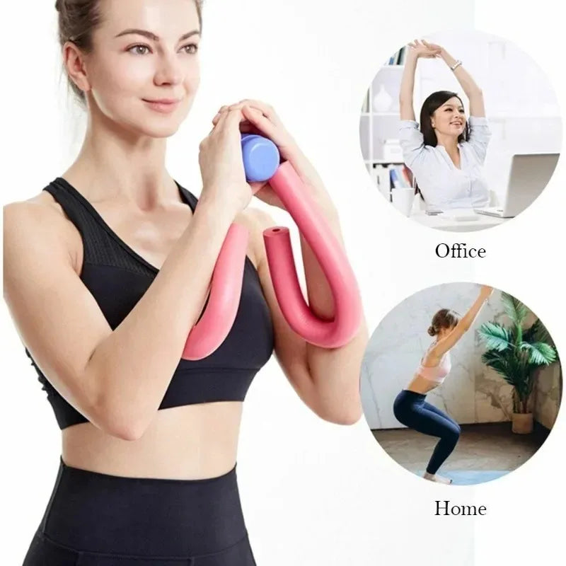 Yoga Arm Leg Trainer Tibialis Pelvic Floor Muscle Trainer Hip Fitness Sport Gym Equipment Bodybuilding Strengthens the Leg