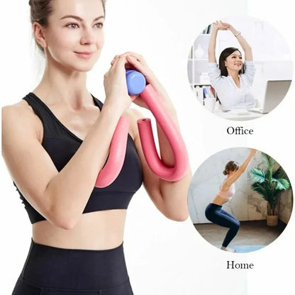 Yoga Arm Leg Trainer Tibialis Pelvic Floor Muscle Trainer Hip Fitness Sport Gym Equipment Bodybuilding Strengthens the Leg