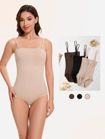 1PC Women'S Sexy Slimming Bodysuit Compression Body Shaper Open Crotch Shapewear Slimmer Smooth Comfort Bustier Bodysuit Panties