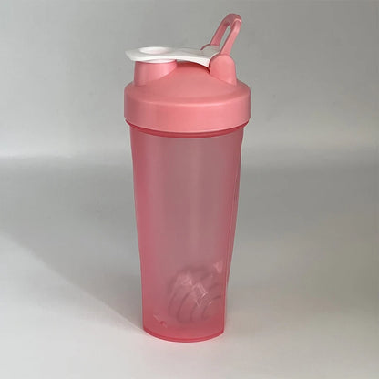 600Ml Protein Shaker Bottle Protein Powder Shake Cup for Gym Ffitness Shaker Scale Portable Water Bottle Slushy Cup