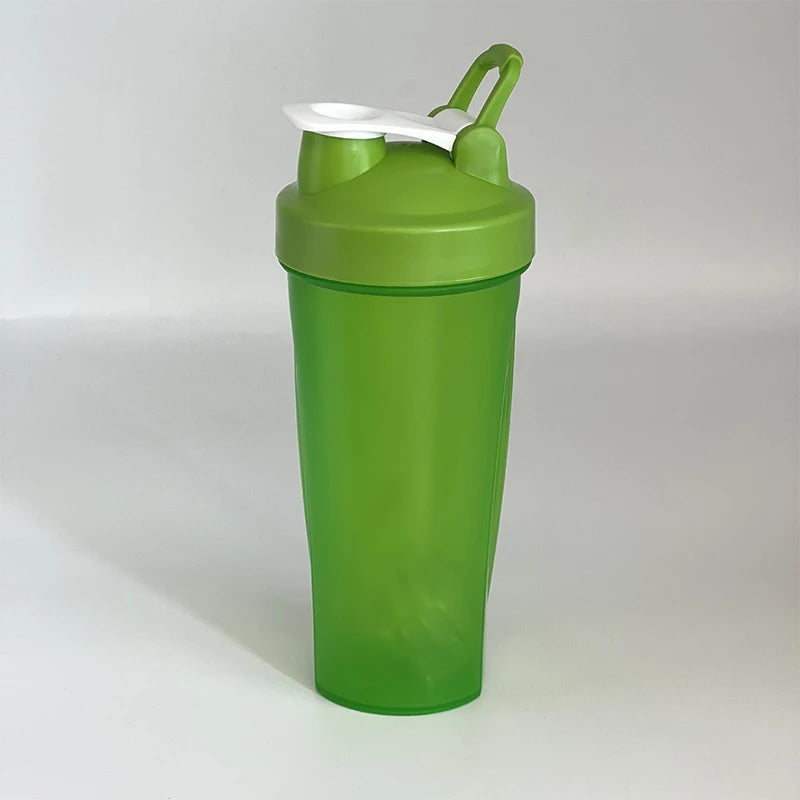 600Ml Protein Shaker Bottle Protein Powder Shake Cup for Gym Ffitness Shaker Scale Portable Water Bottle Slushy Cup