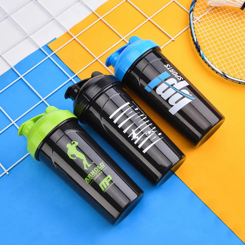700Ml Bottle Protein Powder Shake Cup Large Capacity Water Bottle Plastic Mixing Cup Body-Building Exercise Bottles Thermal New