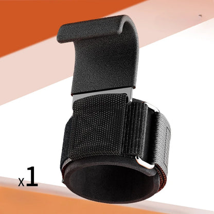 1/2Pcs Lifting Hook Wrist Strap Hand Grip Support Hard Pull Lifting Fitness Gloves for Men and Women Fitness Equipment Gym