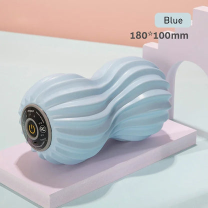 Electric Peanut Ball Foam Shaft Muscle Relaxer Leg Massage Stick Roller Exercise Fitness Equipment Vibration Yoga Column